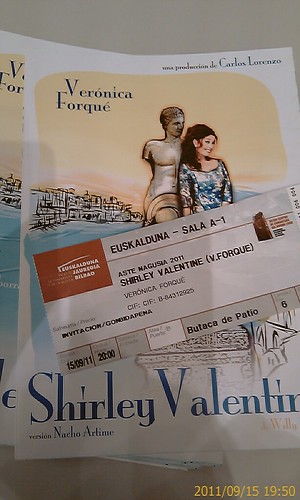SHIRLEY VALENTINE en Bilbao con Veronica Forqu by LaVisitaComunicacion