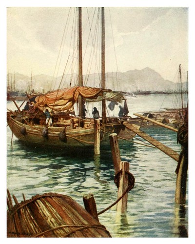 008-En el puerto de Hong Kong-China 1910- Norman H. Hardy