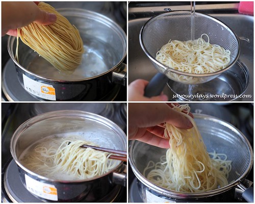Crispy stir-fried noodles - Method 2