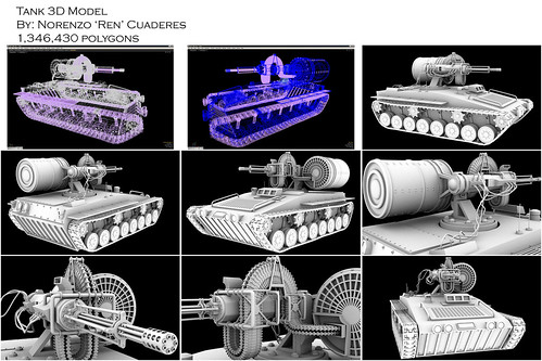 Ren Cuaderes - Tank Model