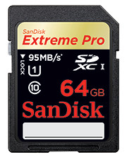 64GB SanDisk Extreme Pro SDXC UHS-I Card S$529