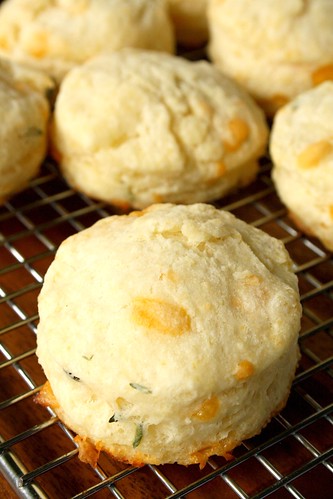 Tyler's Better Buttermilk Biscuits with Thyme & Cheddar