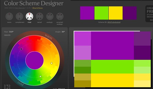 color designer for colorful outfits