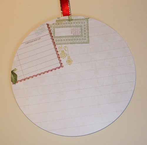 Recycled CD Ornament