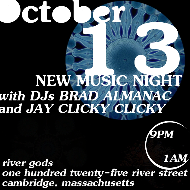 New Music Night with Brad Almanac + Jay Clicky Clicky | River Gods | 11 August