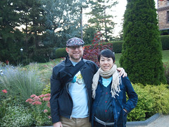 Lisa and Dave at the flower gardens