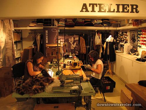 Harricana fur atelier in Montreal