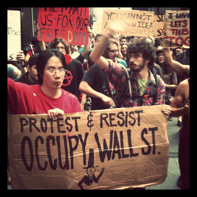 Occupy Wall Street protesters | Flickr - Photo Sharing!