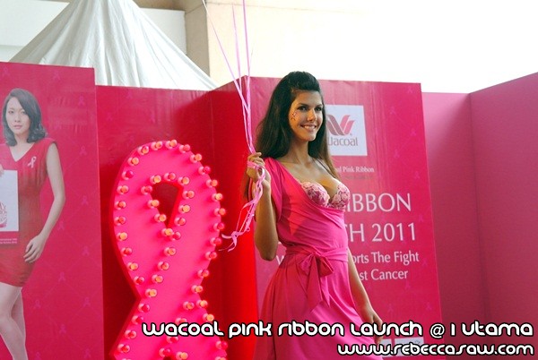 Wacoal Pink Ribbon Launch @1 Utama-3