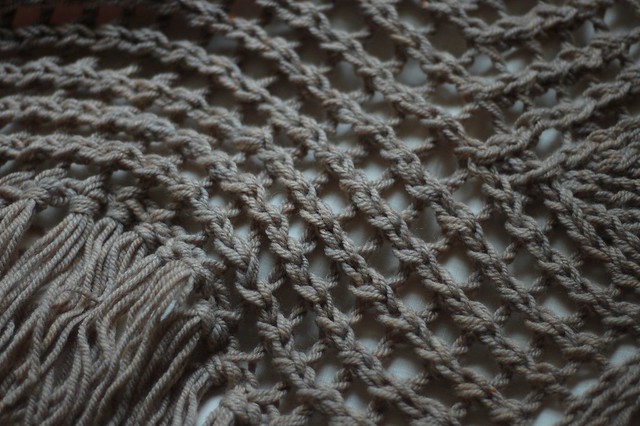 beeton counterpane shawl - wing