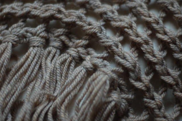 beeton counterpane shawl - fringe
