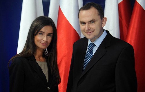Marta Kaczyńska i Adam Kwiatkowski
