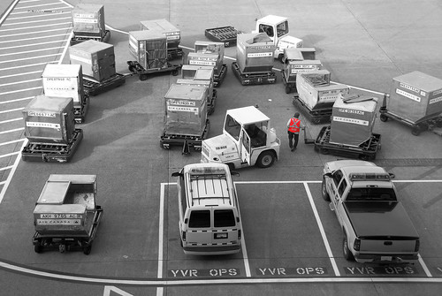 X marks the man.  YVR ops - #286/365 by PJMixer