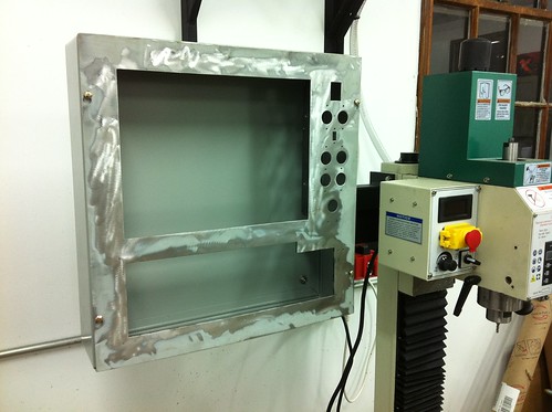 fabricating a custom CNC controller box