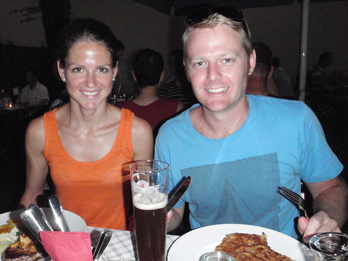 Munich - Our hosts Mieke and James