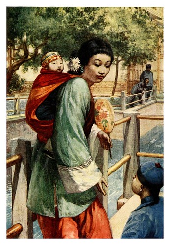 003-Chica con niño-China 1910- Norman H. Hardy