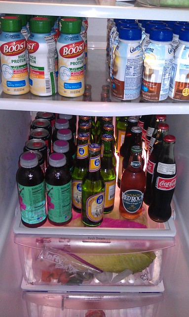 What's in SomeBunnysLove's fridge