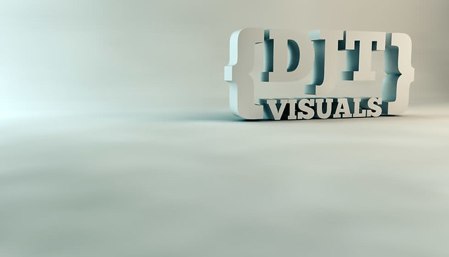 DJT VISUALS logo