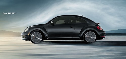 new VW beetle