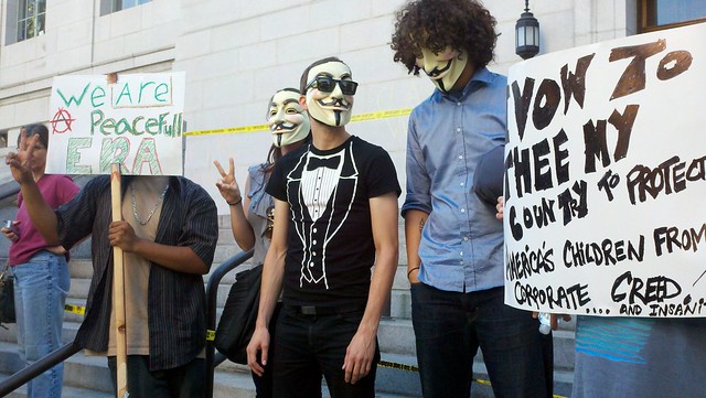 Anonymous @ Occupy LA