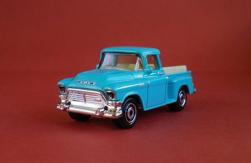 I have a diecast of a 1957 Stepside with the single headlights