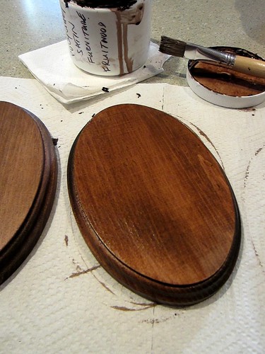 Staining the bases
