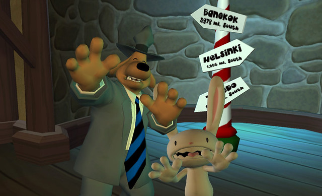 Sam & Max: Beyond Time and Space for PSN