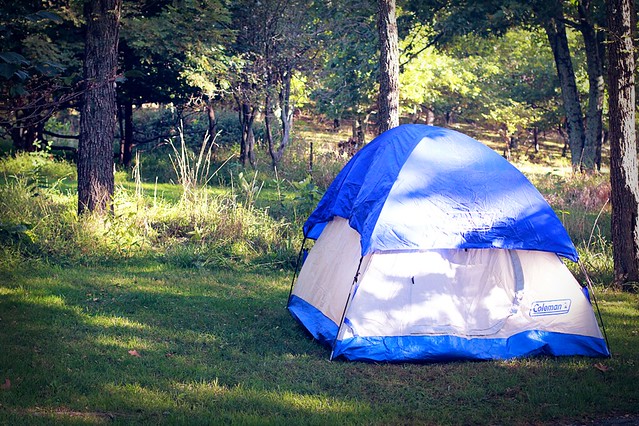 my little tent in shenandoah national park