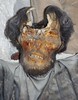 Jedediah Gainer, Painful Headache, Digital Colour Photograph, The Capuchin Catacombs of Palermo