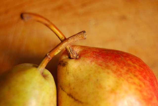Farmers market pears