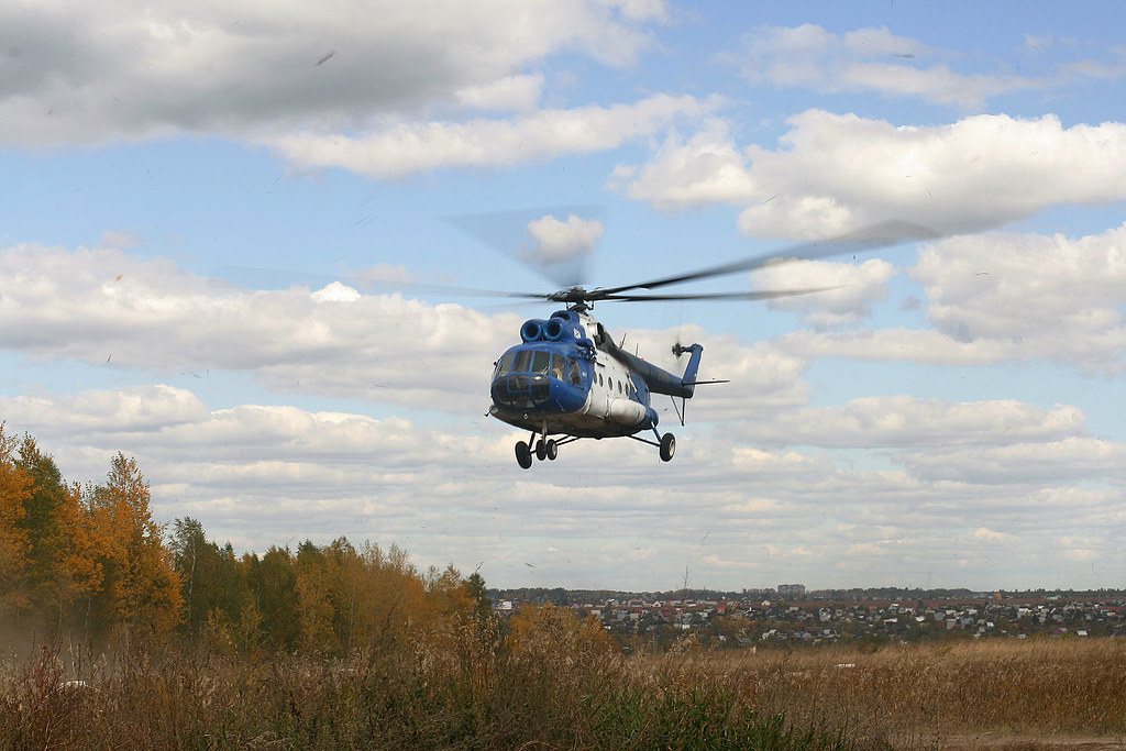 : Mi-8 landing