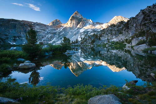 フリー写真素材|自然・風景|山|岩山|湖・池|カナダ|