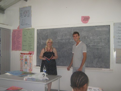 Clare & Mike trying the African style teaching!.jpg