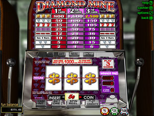 Diamond Mine  Slot Machine
