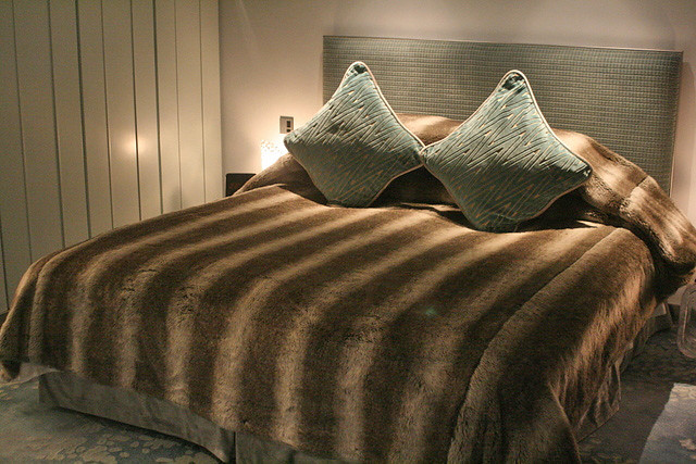 The Nordic suite bedroom is cool!