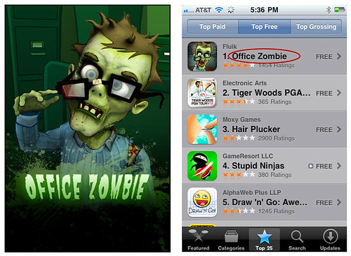 Office Zombie - Free iPhone App 