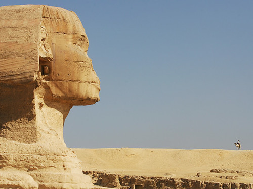 the great sphinx of giza - egypt