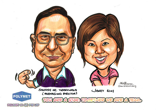 Caricatures for Polymet - 6