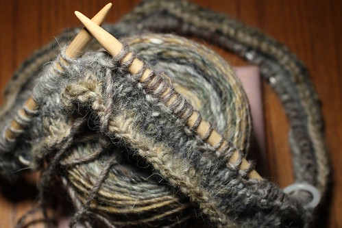 2011-09-29 (Knit) Knit Scarf 1