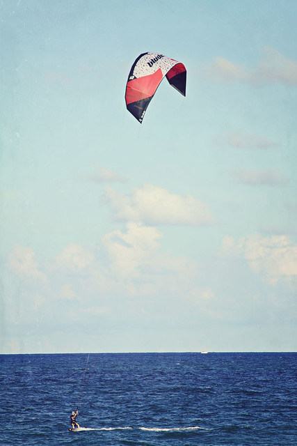 Fort Lauderdale beach kitesurfer 6