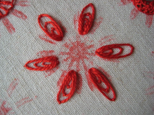 Poppyprint embroidery sampler