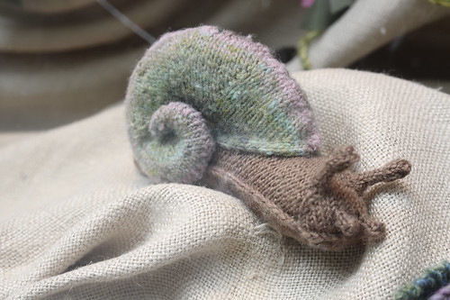 Knitted Snail