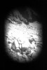Jedediah Gainer, Rock Slide, Black and White Pinhole Photograph, Atacama Desert, Chile