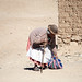 Anziana quechua fuori Villazon