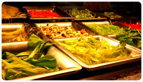 cruise ship vegetables & salad