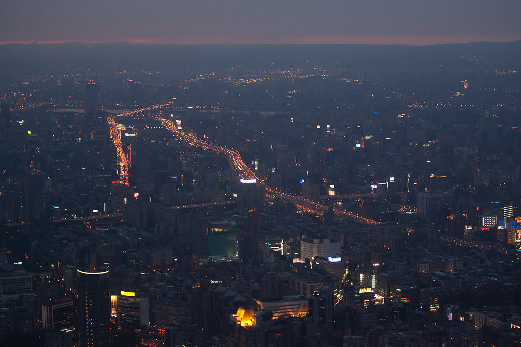 View from the Taipei 101