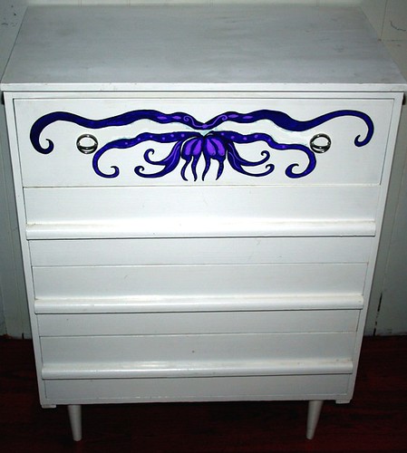 Four Drawer Dresser by Rick Cheadle Art and Designs
