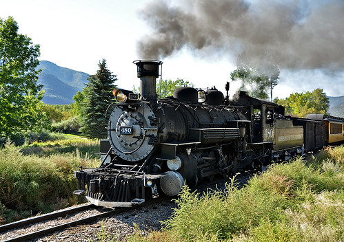 Durango to Silverton narrow-gauge railroad