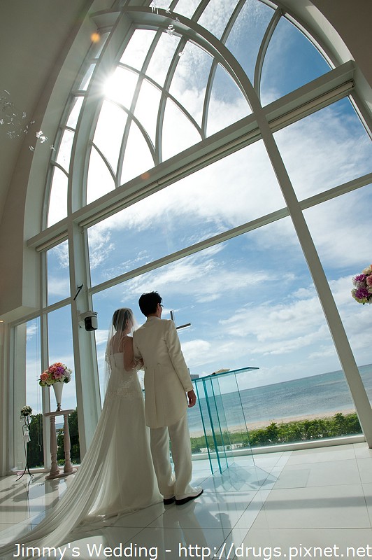沖繩海外夢幻教堂婚禮儀式