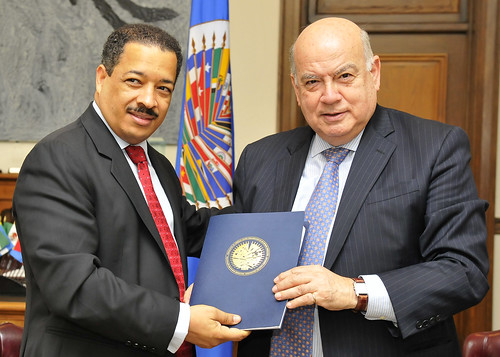 Secretario General de la OEA se reúne con el Presidente de la Junta Electoral de República Dominicana